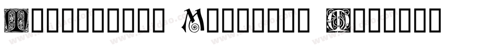 Ornamental Initials F字体转换